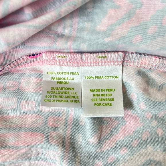 Lilly Pulitzer Beacon Dress Mandevilla Pink Slathouse Stripe Engineered - Picture 6 of 8